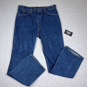 Vintage Levis 517 Orange Tab Jeans Mens 38 x 32 (36 x 31.5) Bootcut Dark USA 90s
